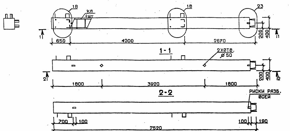 Колонна 5КВ 42.75-13-с Серия 1.020.1-2с/89